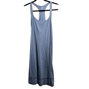 Horny Toad & Co Blue Organic Cotton‎ Blend Racerback Active Dress Casual S